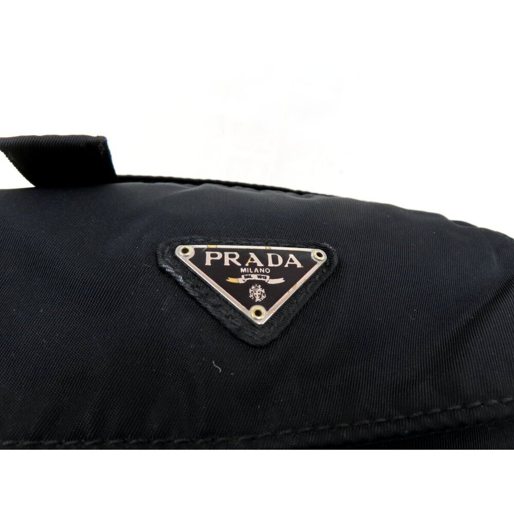 Prada Backpack Rucksack Black Silver Hardware - Picture 8 of 10